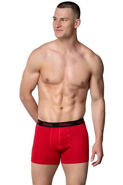 GÜMÜŞ Men's Silver Colored Lycra Sports Boxers - 6 Pieces 3074