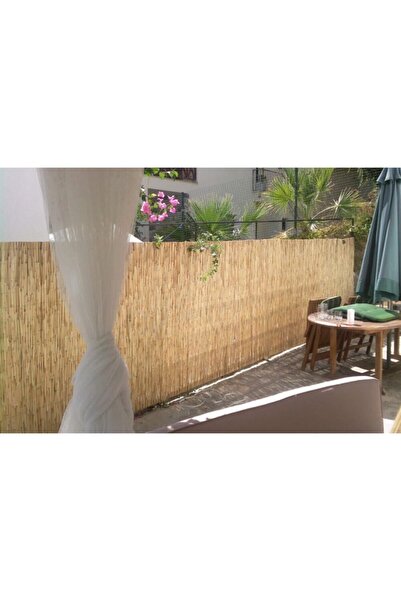 ecohasır Bambu Çit Kamış Çit Rulo Gölgelik 2 Metre X 5 Metre