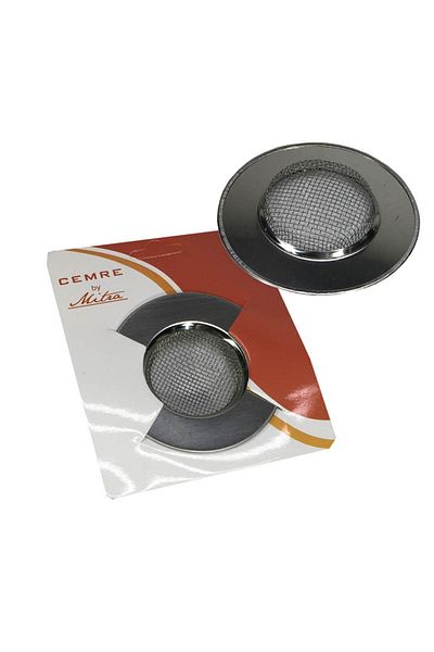Mitra Steel Sink Strainer Quality Medium Long Life Sink Tea Strainer 7.5 Cm Diameter