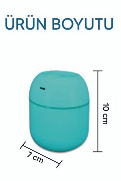 PONİS 220 ml Oda Hava Nemlendirici Difüzör Usb Şarj Kablolu Oda Hava Nemlendi...