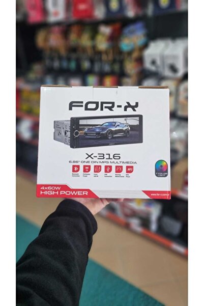 For-X X-316 6.86 Bluetooth-Usb Dokunmatik Ekranlı Car Play Oto Teyp