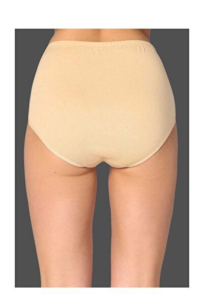 Tutku Kadın Ten 3'lü Paket  Likralı Bato Külot ELF568T0924CCM3