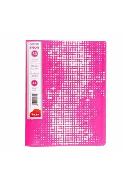 Noki Neon Series Pink 60 Pieces Presentation File 64160n-070