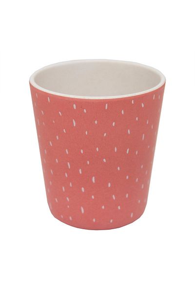 Trixie Set of 2 Bamboo Cups // Flamingo - Fox