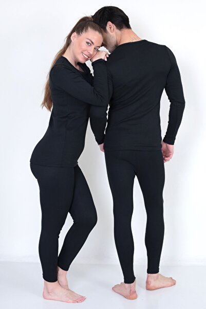 DOKU İÇ GİYİM طقم ملابس داخلية حرارية قطنية مريحة للجنسين