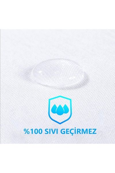 Alez Dünyası King Size 180x200 Cm Mattress Mattress Water Liquid Proof Mattress Mattress Fithed Design Enclosing the Bed