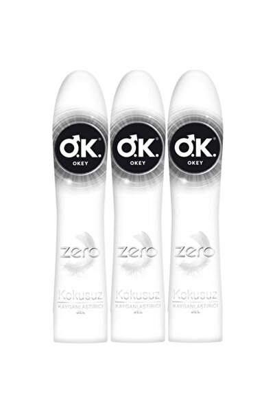 Okey ( TEKLİDİRTD ) Okey Kayganlaştırıcı Jel 100ML Zero (3 Lü Set) ( TEKLİDİR )