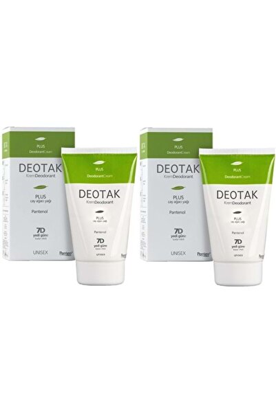 Deotak ( YTD ) Deotak Krem Deodorant 35ML Plus (Çay Ağaçı Yağı) (2 Li Set) ( TEKLİDİR )