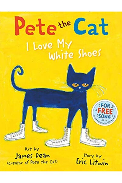 Harper Collins بيت القط أنا أحب حذائي الأبيض