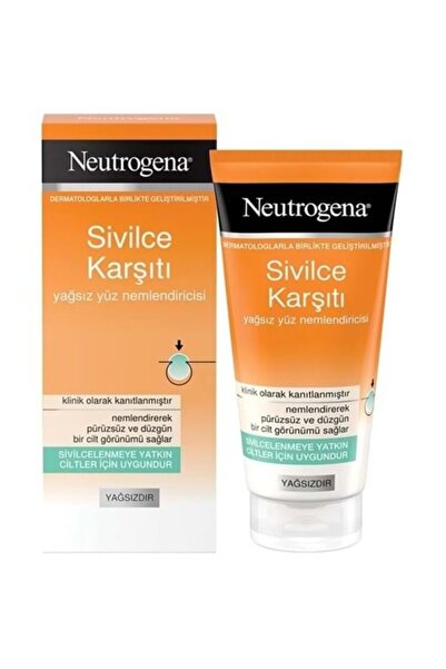 Neutrogena ( TEKLİDİRTD ) Neutrogena Sivilce Karşıtı Yağsız Yüz Nemlendiricis...