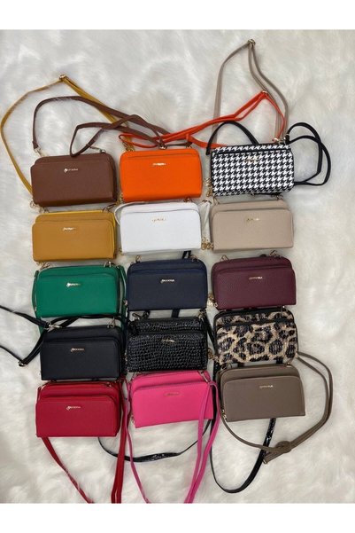 Pandora Bags Women's Three-Pocket Crossbody Horizontal Bag