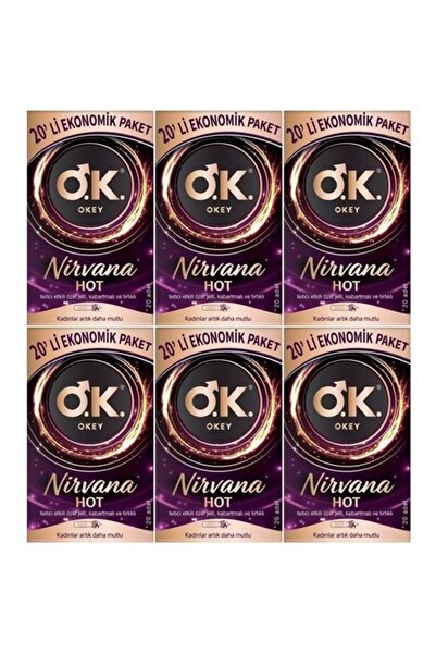 Okey Prezervatif 120 Adet Nirvana Ekonomik Pk (6PK*20)