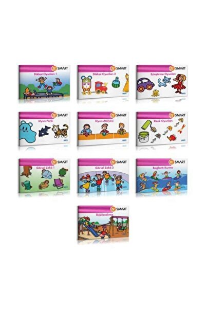 Kontrol Yayıncılık 2-4 Yaş Zekare Görsel Dikkat Seti