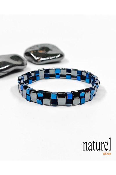 Naturel Tılsım Natural Stone Hematite Bracelet - Stylish and Comfortable