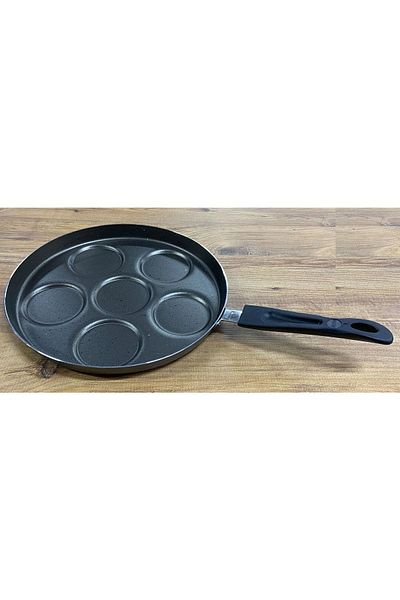 Mehtap Granite Pancake Pan 6 Compartments 30 Cm