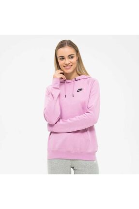 Nike sportswear pink hoodie deals