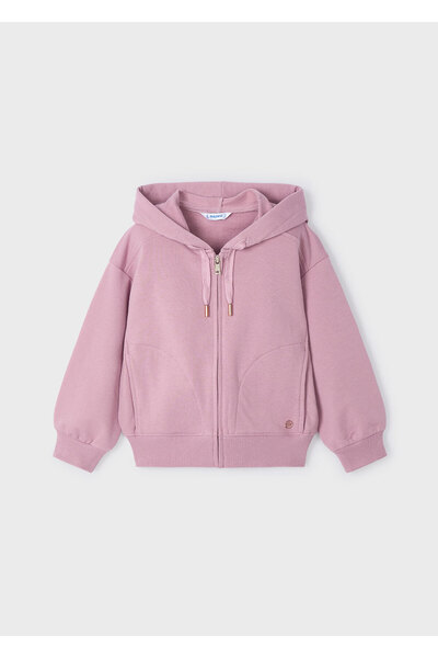 MAYORAL Pink Girl's Fleece Pullover