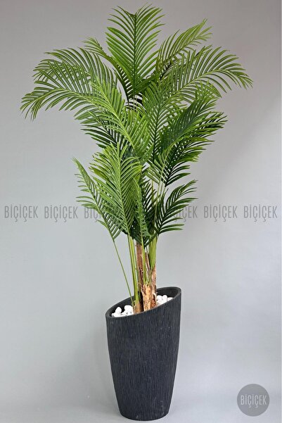 BİÇİÇEK Yapay Areka Palmiyesi 250 cm lux dış mekan saksıda