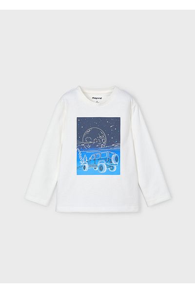 MAYORAL Boy's Cream Sweatshirt