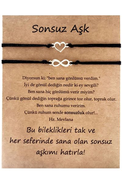 Sunligo Heart And Infinity Love Bracelets Gift for Valentine