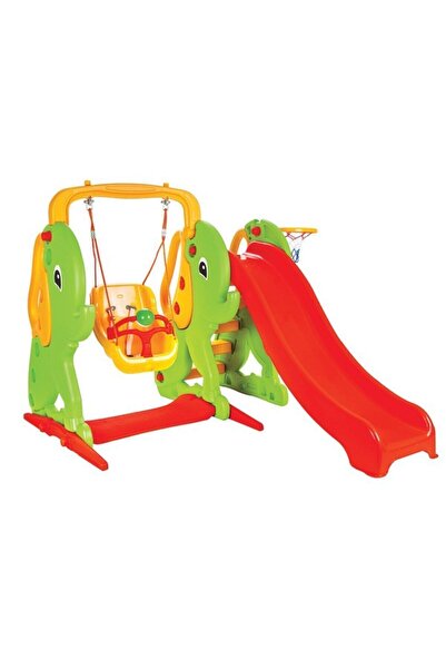 PİLSAN Fil Kaydırak Ve Salıncak Seti