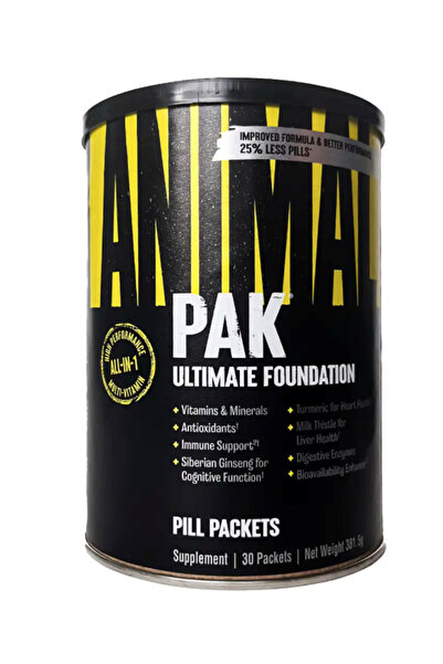 Universal Animal Pak Yeni Ambalaj The Ultimate Foundatıon Pack, 30 Packs. Usa...