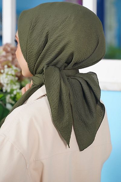 Organic Scarfs Testtür Mio γυναικείο κασκόλ Hijap - Jazz Model