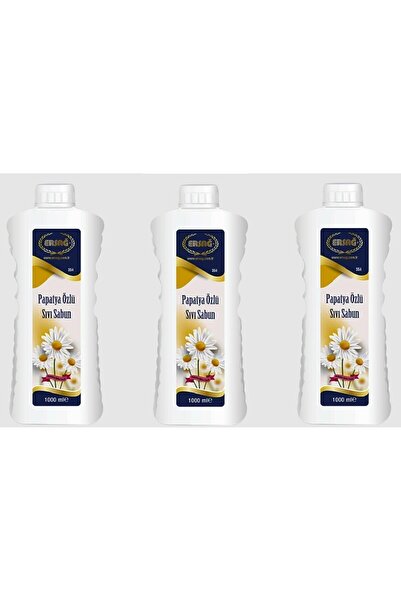 Ersağ صابون سائل لليدين بخلاصة البابونج 1000 مل، مجموعة من 3 قطع