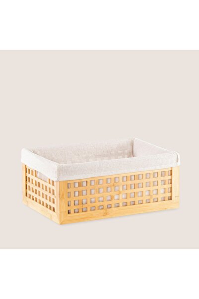 Chakra Bamboo Basket 38x27 Cm Natural
