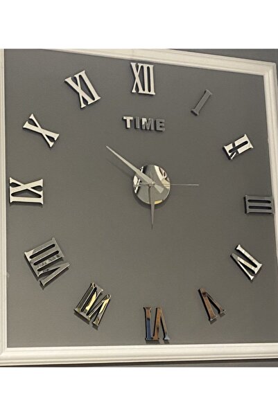 Marmara Gümüş Roma Duvar Saati Pleksi