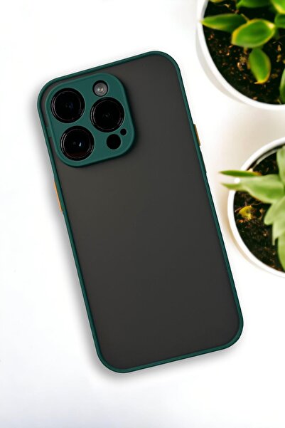 mooodcase İphone 12 Pro Max Uyumlu Buzlu Şeffaf Lüx Telefon Kılıfı Mchzr