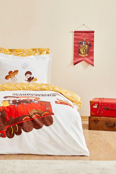 Harry Potter Karaca Home Harry Potter Wizards Letter Set cuvertură de pilota unică