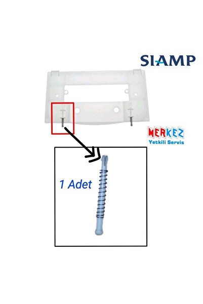 SİAMP Gömme Rezervuar Kumanda Paneli Tutucu Kapak Yayı