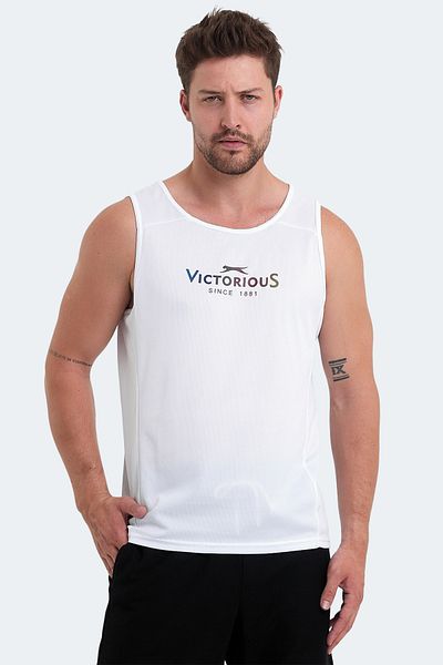 Slazenger Men's White T-Shirt - Vasanta