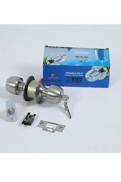 Pratik Topuzlu Kapı Kolu Kilidi Otel Tipi Kapı Kolu Kilit