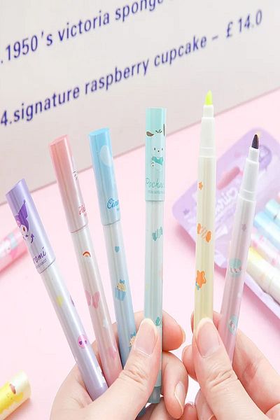 Bold Grup Sanrio Kuromi 6-Piece Highlighter Set