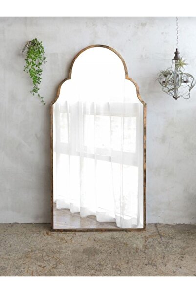 artglass vitray Gold Eskitme Boy Aynası .60x130