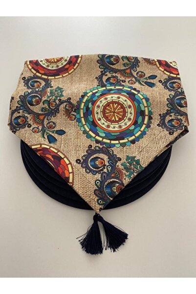 Ayşemce Американський сервісний набір (мішок для підлоги з етнічним мандала-в...