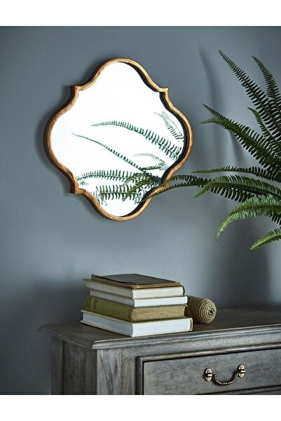 artglass vitray Baklava Banyo Aynası ( 60x60 )