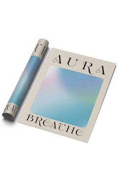 Sweetco Αφίσα Aura Breathe χωρίς πλαίσιο