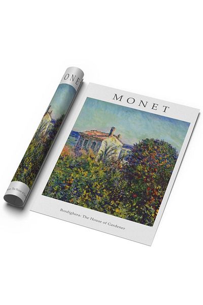 Sweetco Bordighera από τον Claude Monet Αφίσα χωρίς πλαίσιο