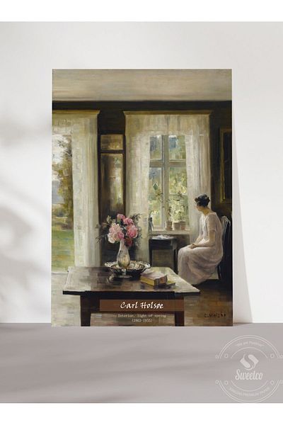 Sweetco Εσωτερικό φως της άνοιξης από τον Carl Holsøe Αφίσα χωρίς πλαίσιο