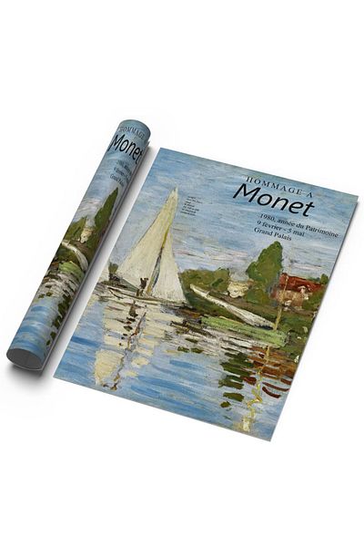 Sweetco Αφίσα Monet Grand Palais χωρίς πλαίσιο |   Αφίσα τέχνης Claude Monet
