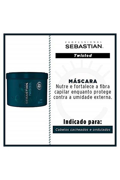 SEBASTIAN A: Sebastian Twisted Strengthening and Curl Defining Mask 500ml