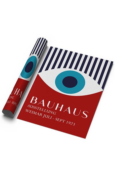 Sweetco Αφίσα Bauhaus Eye χωρίς πλαίσιο |   Αφηρημένη αφίσα τέχνης