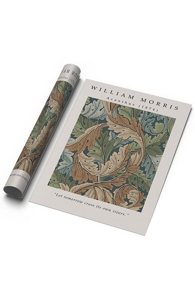 Sweetco Αφίσα William Morris Acanthus - Σχέδιο χωρίς πλαίσιο