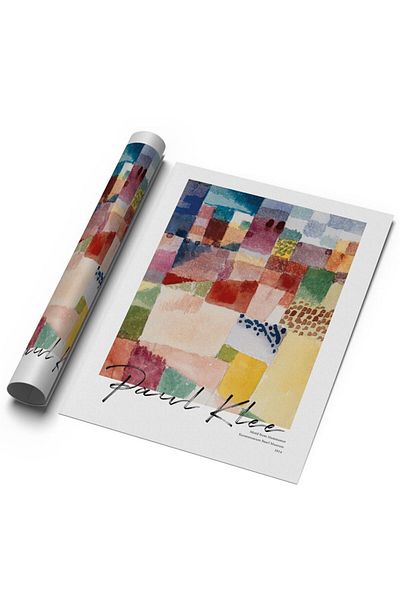 Sweetco Μοτίφ από το Hammamet από τον Paul Klee Αφίσα χωρίς πλαίσιο