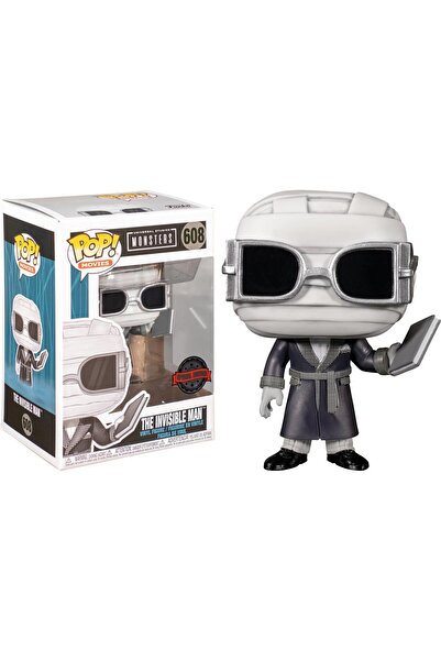 Funko Pop The Invisible Man Black And White Figürü Special Edition