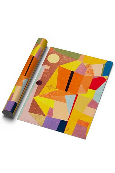 Sweetco Paul Klee'n Joyful Mountain Landscape - Αφίσα χωρίς πλαίσιο