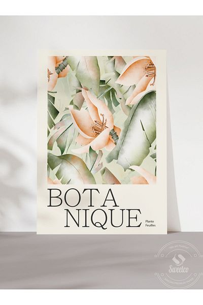 Sweetco Αφίσα Botanique No3 χωρίς πλαίσιο |   Αφίσα Botany No3